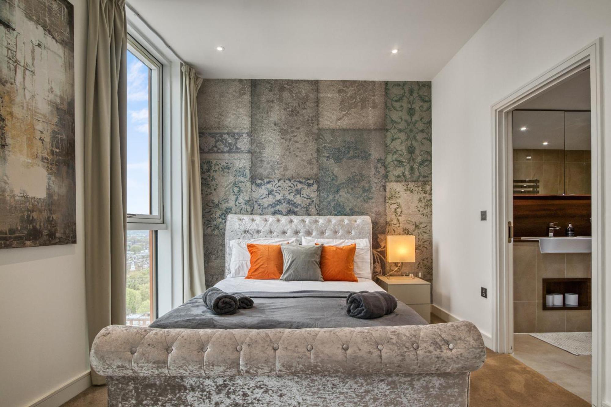 Апартаменты Stunning 360º View Luxurious Penthouse Лондон Экстерьер фото